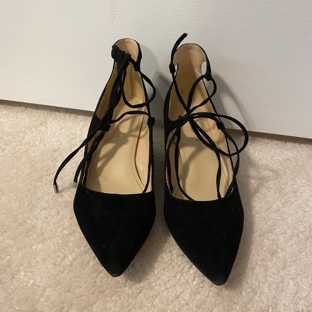 Black Marc Fisher Tie Wedges